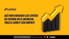 Las consecuencias en las apuestas del empate de España ante Cabo Verde