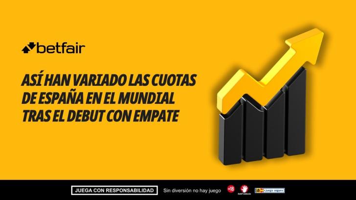Las consecuencias en las apuestas del empate de España ante Cabo Verde