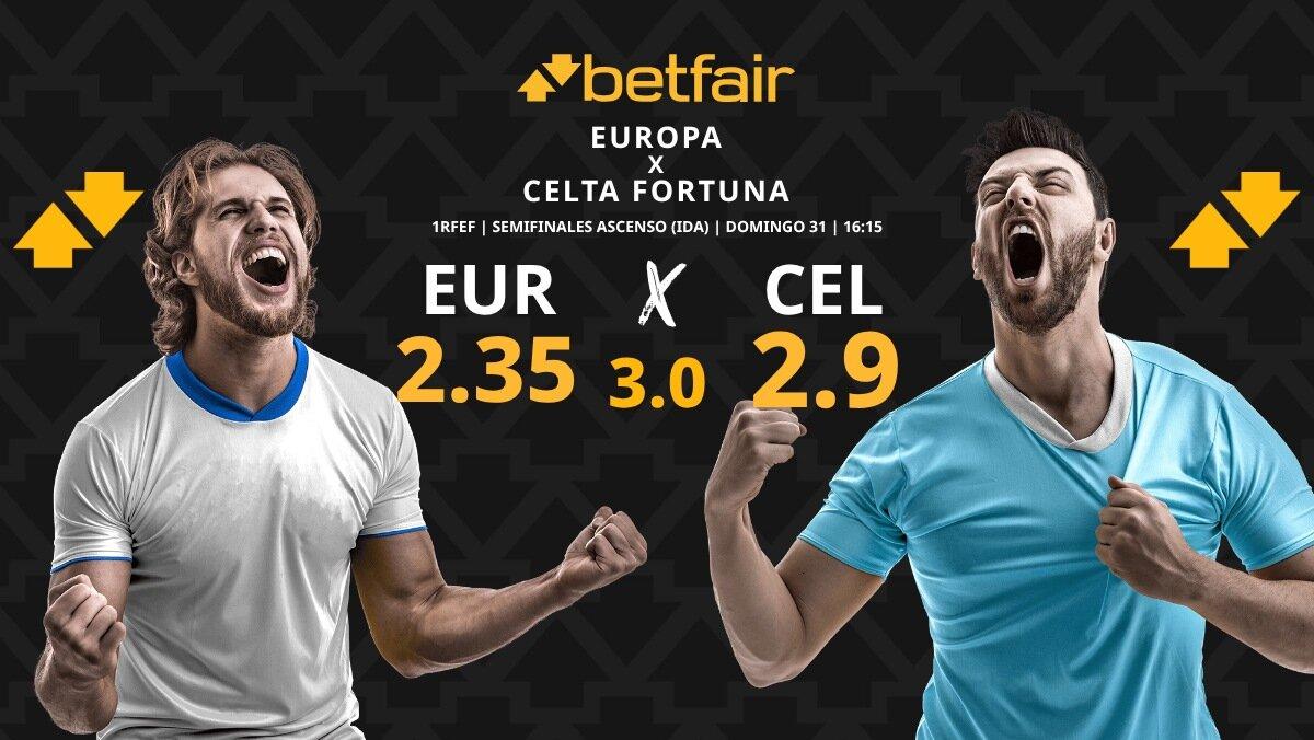 Europa - Celta Fortuna: horario, dónde ver, pronósticos, estadísticas y cuadro