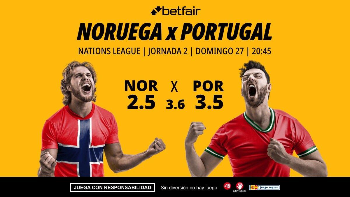 Noruega - Portugal: alineaciones, horario, dónde ver, pronósticos y estadísticas