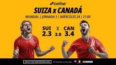 Suiza - Canadá: alineaciones, horario, dónde ver, pronósticos y estadísticas