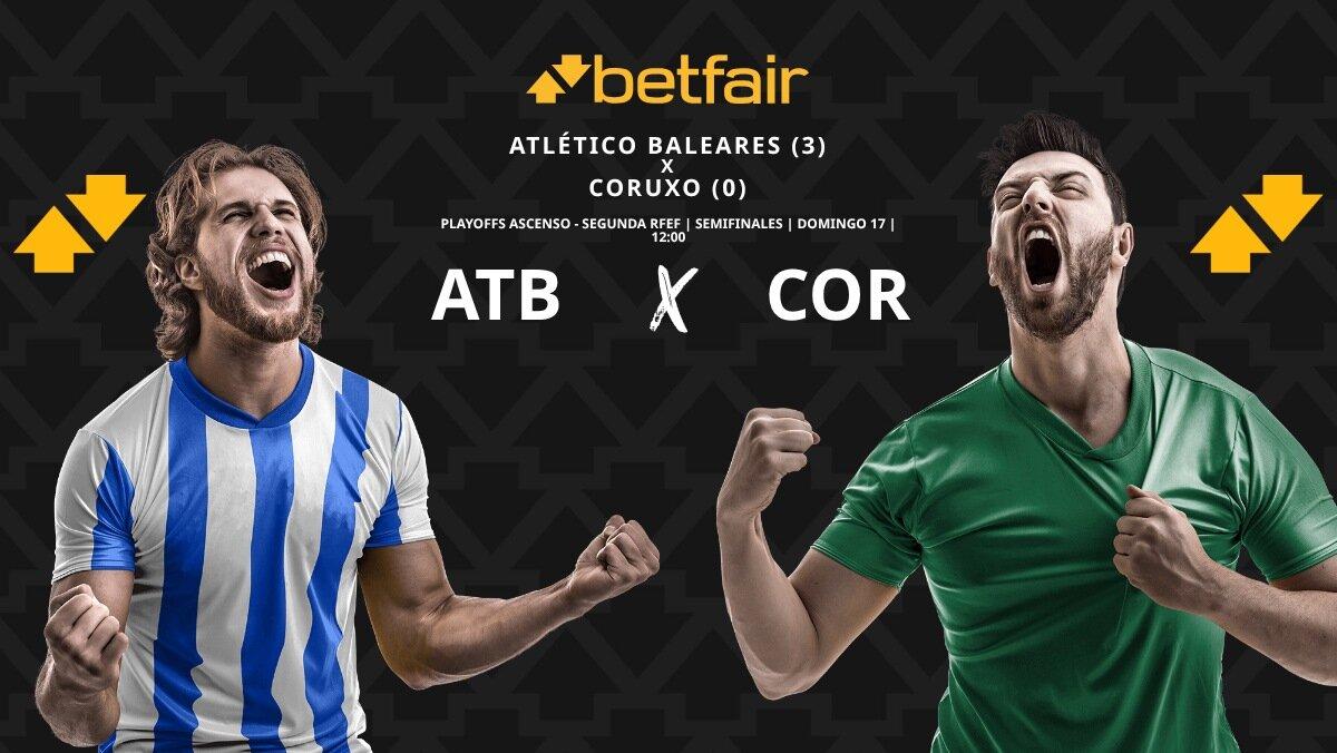Atlético Baleares - Coruxo FC: horario, dónde ver, pronósticos, estadísticas y cuadro