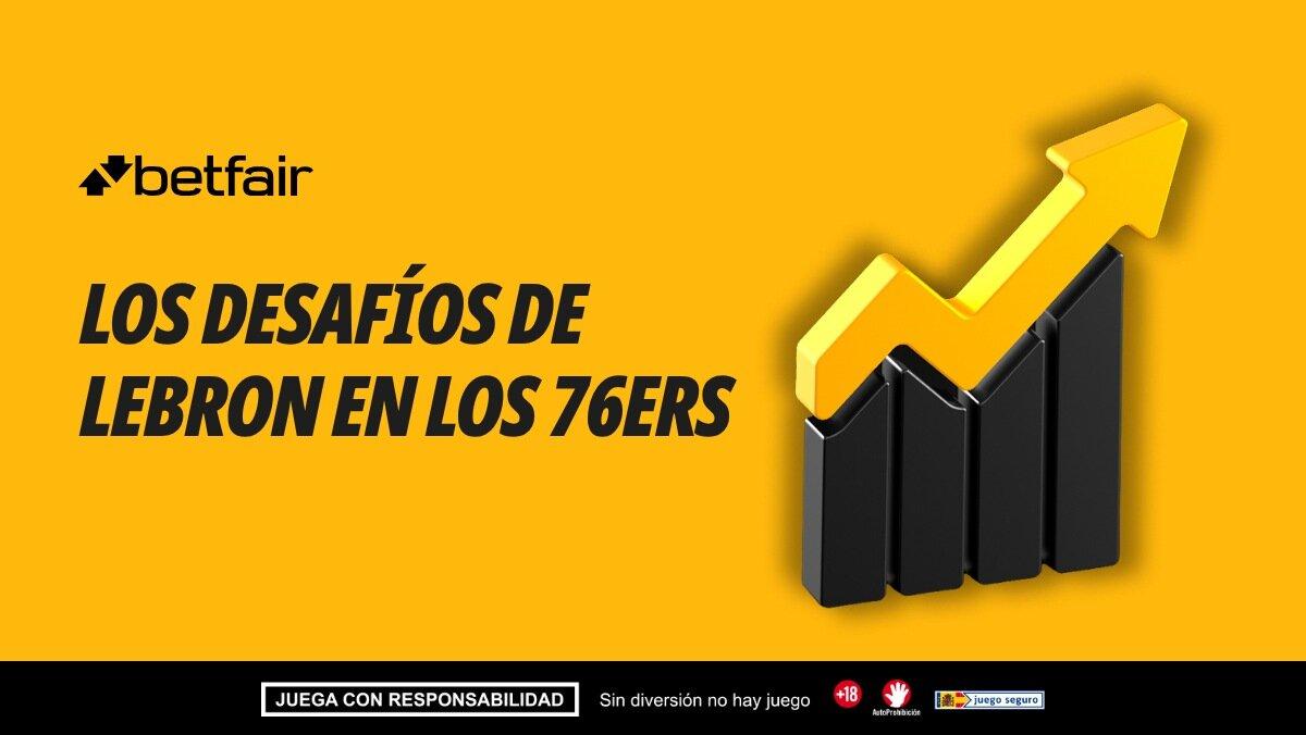 Los retos que afronta LeBron James en los Philadelphia 76ers