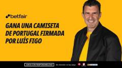 Consigue con Betfair una camiseta de Portugal firmada por Luís Figo