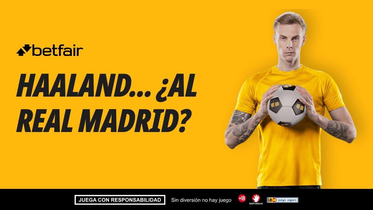 ¿Fichará Haaland por el Real Madrid en 2027? Las apuestas ya miran al Bernabéu