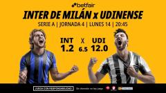 Inter de Milán - Udinese: alineaciones, horario, dónde ver, pronósticos y estadísticas