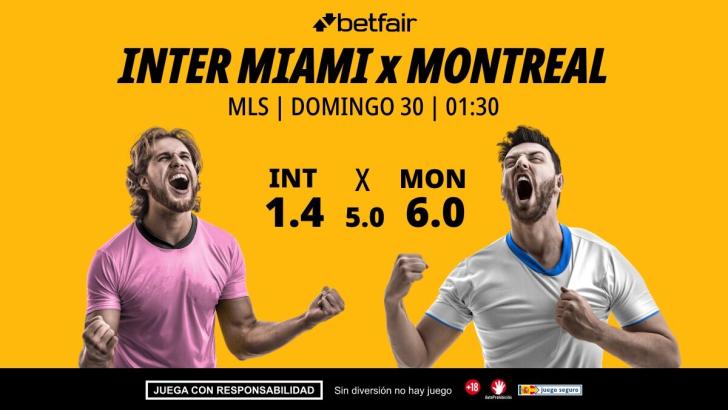 Inter Miami - Montreal: alineaciones, horario, dónde ver, pronósticos y estadísticas