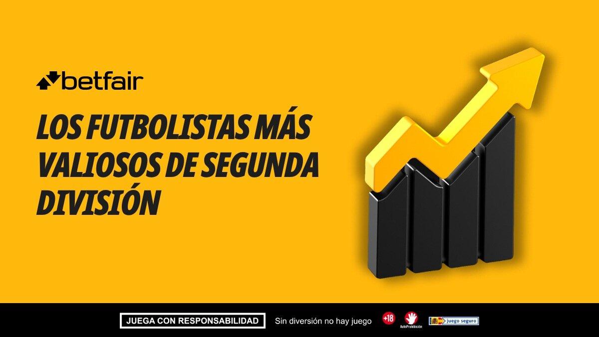 ¿Quiénes son los jugadores con más valor de mercado en Segunda División?