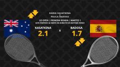 Daria Kasatkina - Paula Badosa: horario, dónde ver, estadísticas y pronósticos