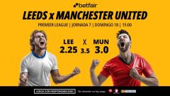 Leeds United - Manchester United: alineaciones, horario, dónde ver, pronósticos y estadísticas
