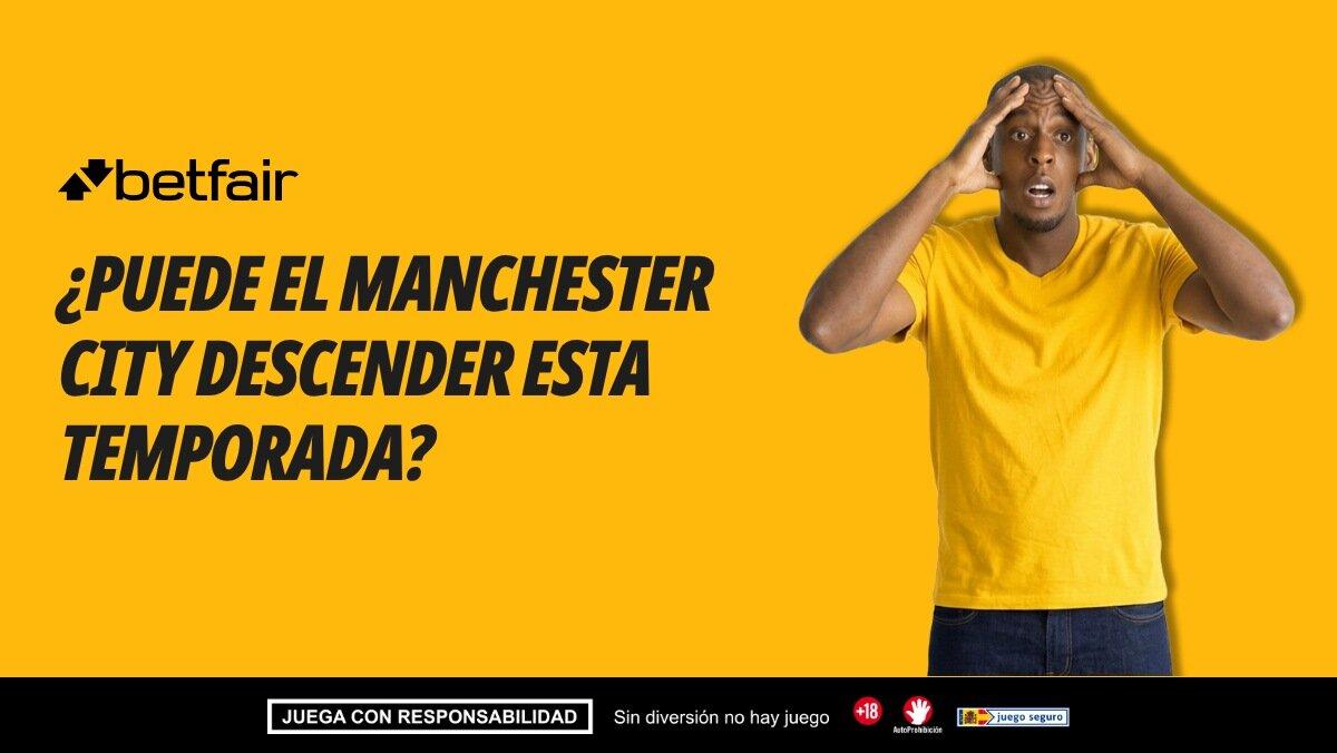 ¿A cuánto se paga el descenso del Manchester City en la Premier League?