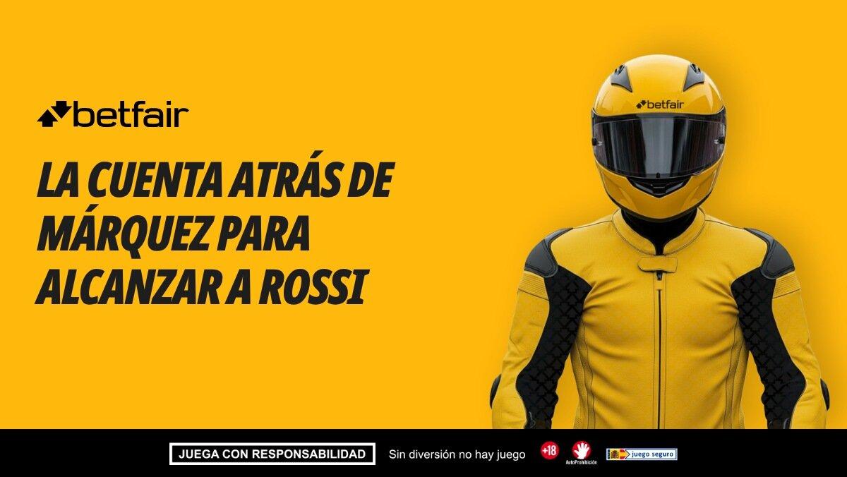 ¿Cuántas victorias le quedan a Marc Márquez para superar a Valentino Rossi?