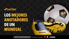 Los máximos goleadores en una edición de Mundial