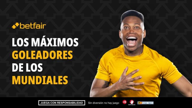 Los máximos goleadores de la historia de los Mundiales