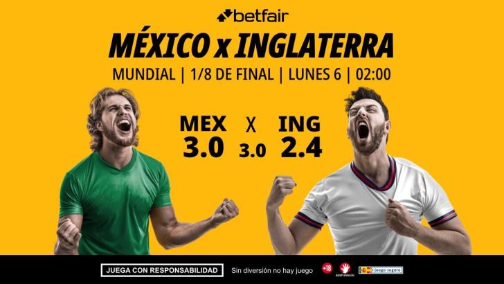 México - Inglaterra: alineaciones, horario, dónde ver, pronósticos y estadísticas