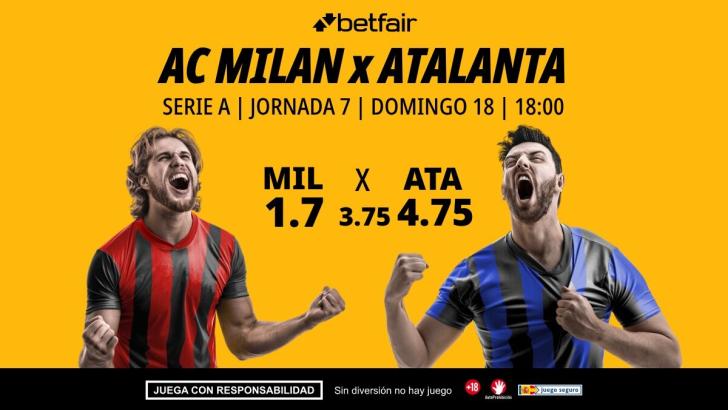 AC Milan - Atalanta: alineaciones, horario, dónde ver, pronósticos y estadísticas