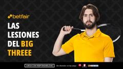 ¿Cuántos Grand Slams se perdieron en su carrera Federer, Nadal y Djokovic?