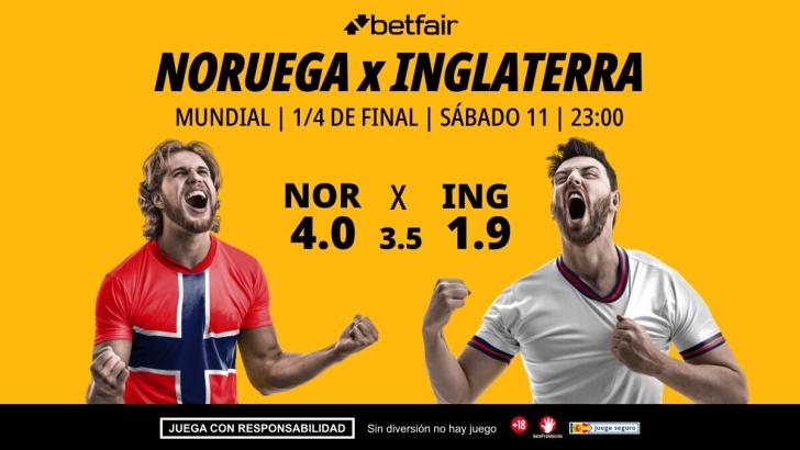 Noruega - Inglaterra: alineaciones, horario, dónde ver, pronósticos y estadísticas