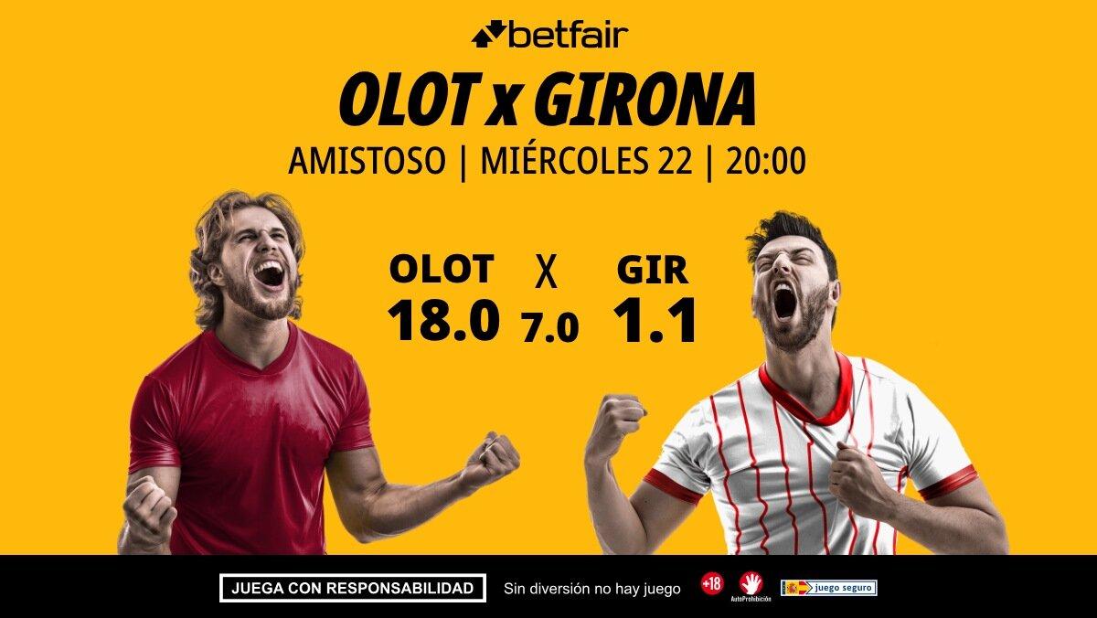 Olot - Girona: alineaciones, horario, dónde ver, pronósticos y estadísticas