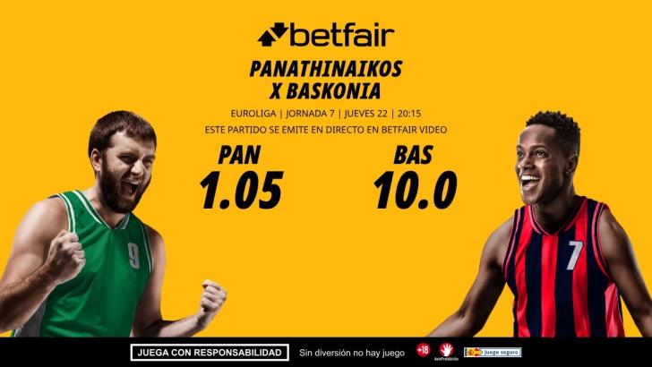 Panathinaikos - Baskonia: horario, dónde ver, bajas, estadísticas y pronósticos