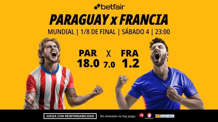 Paraguay - Francia: alineaciones, horario, dónde ver, pronósticos y estadísticas