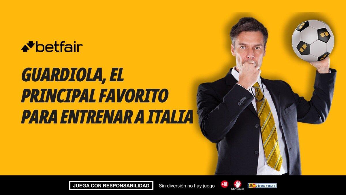 La atractiva cuota de Pep Guardiola como nuevo seleccionador de Italia