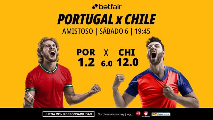 Portugal - Chile: horario, dónde ver, estadísticas y pronósticos