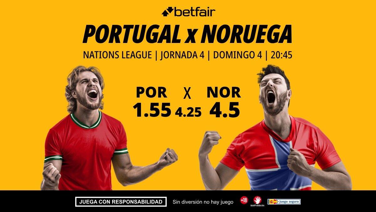 Portugal - Noruega: alineaciones, horario, dónde ver, pronósticos y estadísticas