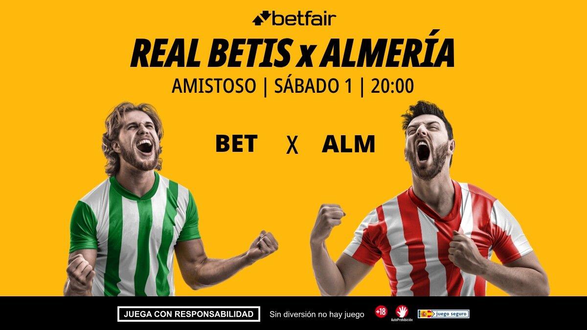 Real Betis - Almería: alineaciones, horario, dónde ver, pronósticos y estadísticas
