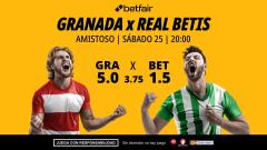 Granada - Real Betis: alineaciones, horario, dónde ver, pronósticos y estadísticas