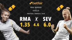 Real Madrid Femenino - Sevilla Femenino: alineaciones, horario, dónde ver, pronósticos y estadísticas