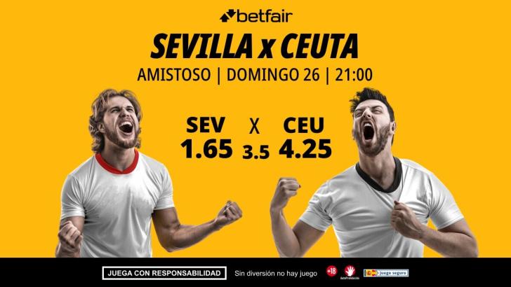 Sevilla - Ceuta: alineaciones, horario, dónde ver, pronósticos y estadísticas