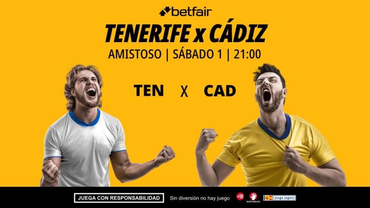 Tenerife - Cádiz: alineaciones, horario, dónde ver, pronósticos y estadísticas