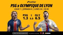 PSG - Olympique de Lyon: alineaciones, horario, dónde ver, pronósticos y estadísticas