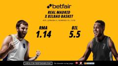 Real Madrid - Bilbao Basket: horario, dónde ver, bajas, estadísticas y pronósticos