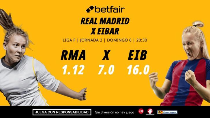 Real Madrid - Eibar: alineaciones, horario, dónde ver, pronósticos y estadísticas