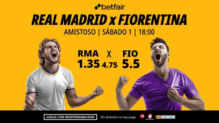 Real Madrid - Fiorentina: alineaciones, horario, dónde ver, pronósticos y estadísticas