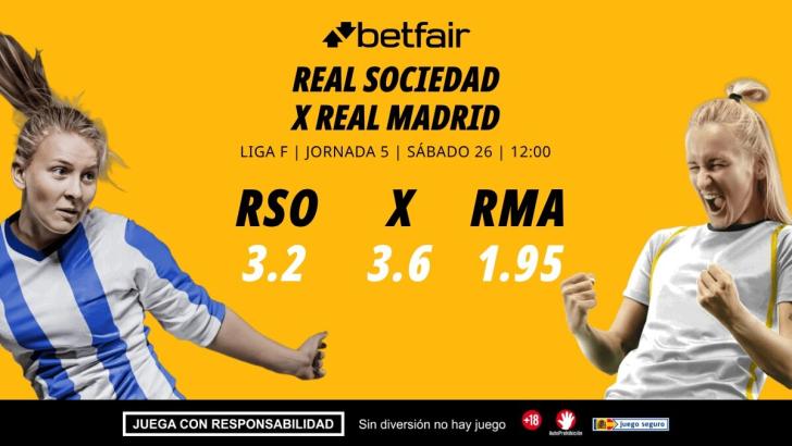 Real Sociedad - Real Madrid: alineaciones, horario, dónde ver, pronósticos y estadísticas