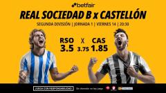 Real Sociedad B - Castellón: alineaciones, horario, dónde ver, pronósticos y estadísticas