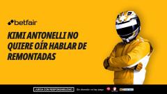 Kimi Antonelli y su lucha para huir de las mayores remontadas de la historia de la Fórmula 1