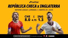 República Checa - Inglaterra: alineaciones, horario, dónde ver, pronósticos y estadísticas