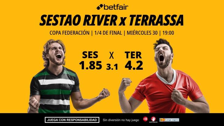 Sestao River - Terrassa: alineaciones, horario, dónde ver, pronósticos y estadísticas