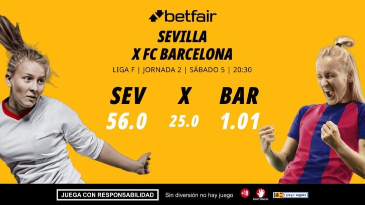 Sevilla - Barcelona: alineaciones, horario, dónde ver, pronósticos y estadísticas