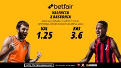 Valencia Basket - Baskonia: horario, dónde ver, bajas, estadísticas y pronósticos