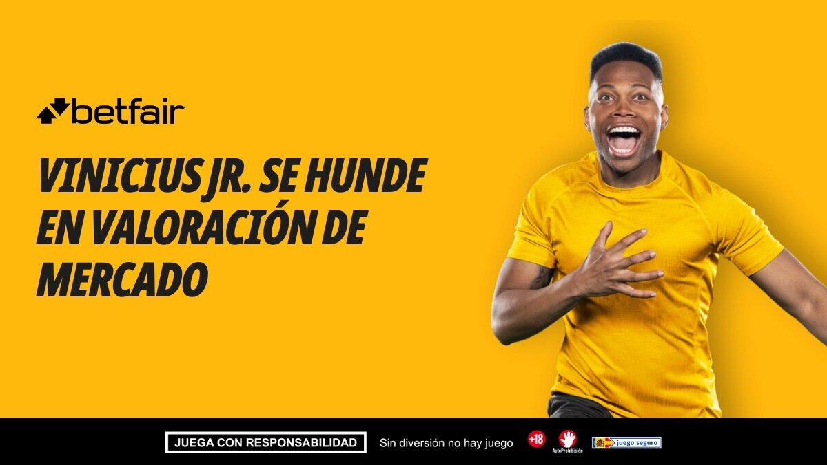 La caída de Vinicius en Transfermarkt va por 70 millones... ¿y subiendo?