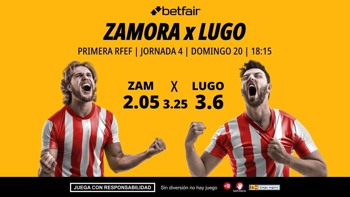 Zamora - Lugo: alineaciones, horario, dónde ver, pronósticos y estadísticas