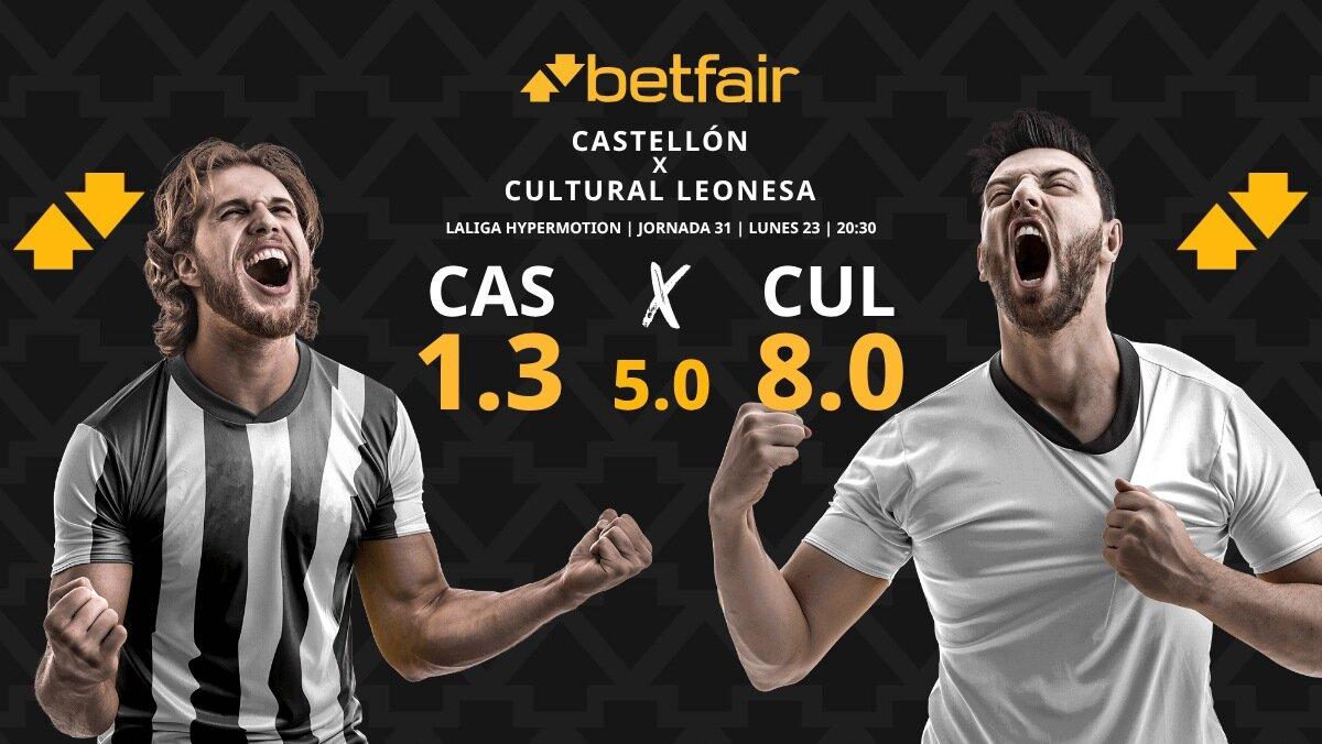 Castellón - Cultural Leonesa: horario, dónde ver, pronósticos, estadísticas y clasificación