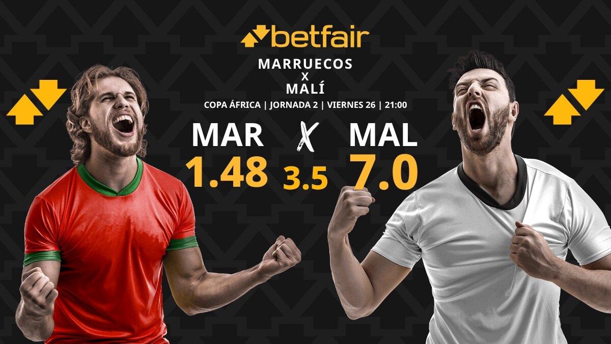 Marruecos vs. Malí: horario, dónde ver, pronósticos y clasificación