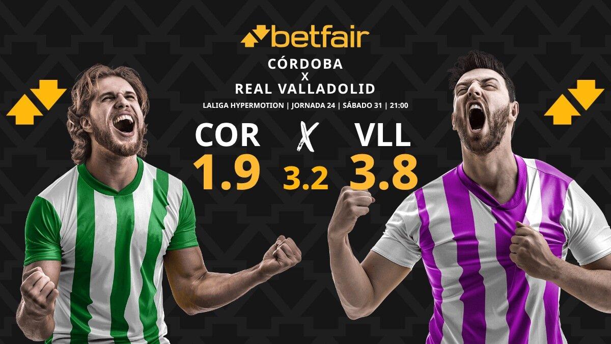 Córdoba CF vs. Real Valladolid: horario, dónde ver, pronósticos y clasificación