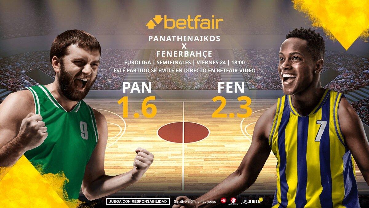 Panathinaikos BC vs. Fenerbahçe SK: horario, TV, estadísticas, cuadro y pronósticos